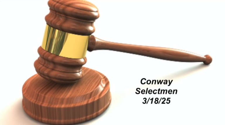 Conway Selectmen (3/18/25)